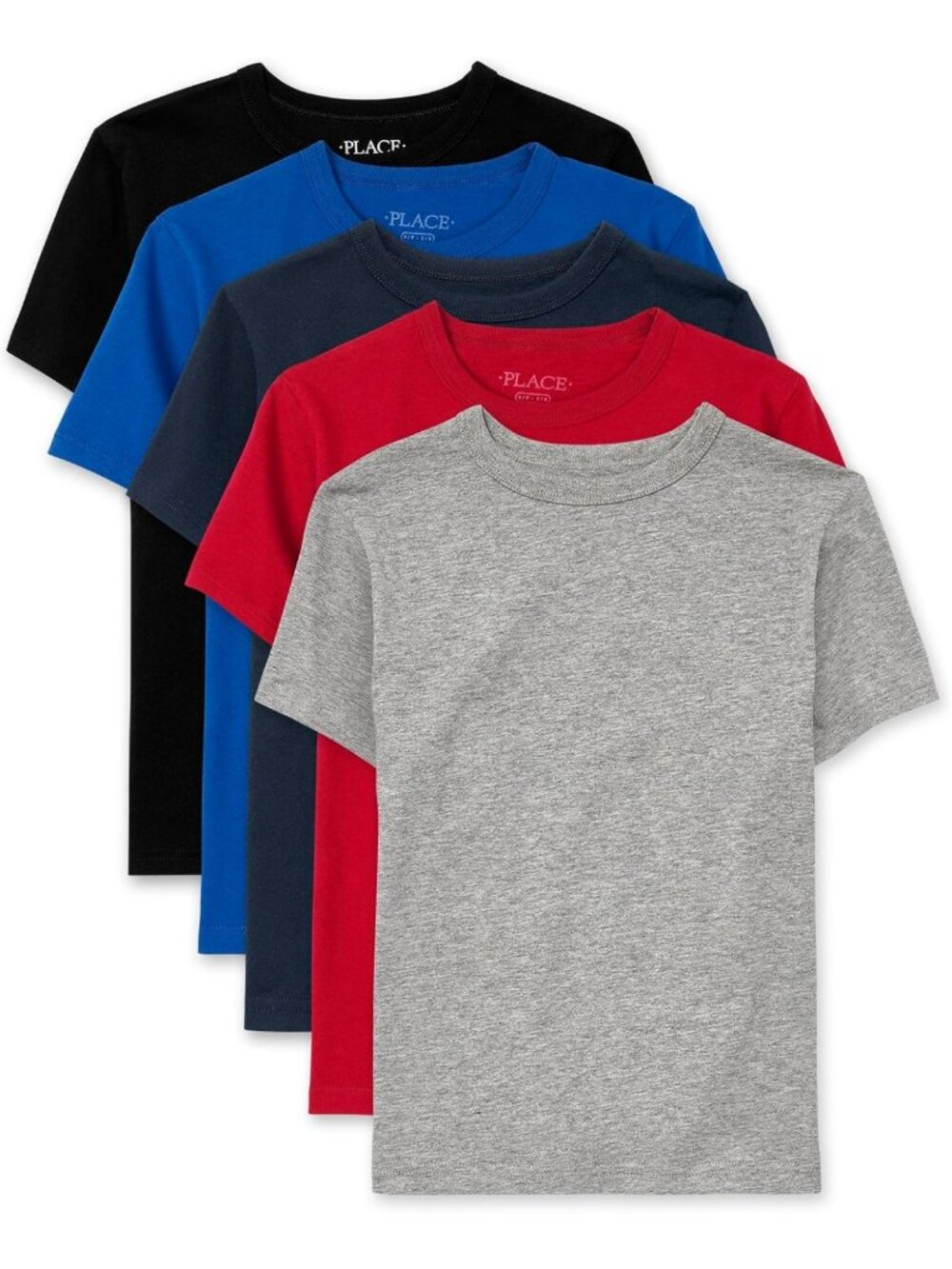 The Children's Place Boys' Basic V Neck T-Shirt 2 Pack